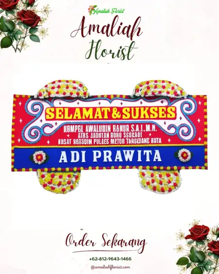Papan Bunga Ucapan Selamat Kedungrawan